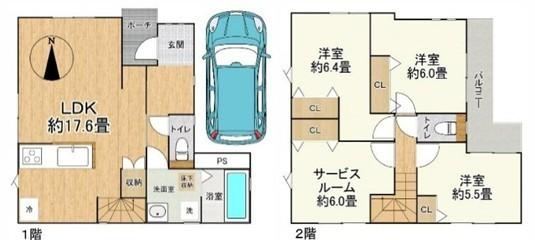 3LDK+S house in Urawa Ward, Saitama - Photo 1