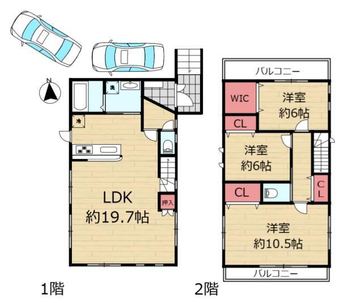 3LDK house in Shijonawate