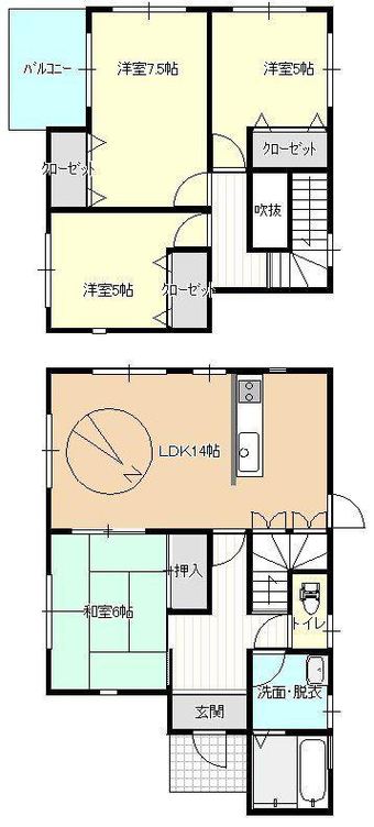 4LDK house in Hikone