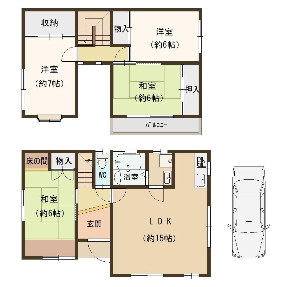 4LDK house in Katano, Osaka - Photo 1