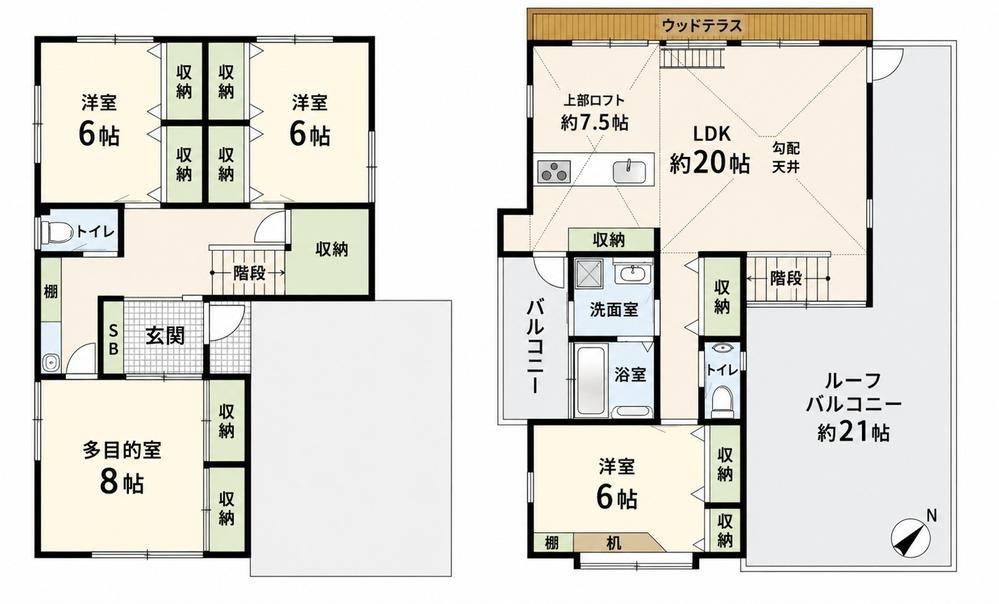 4LDK house in Hirakata, Osaka - Photo 1