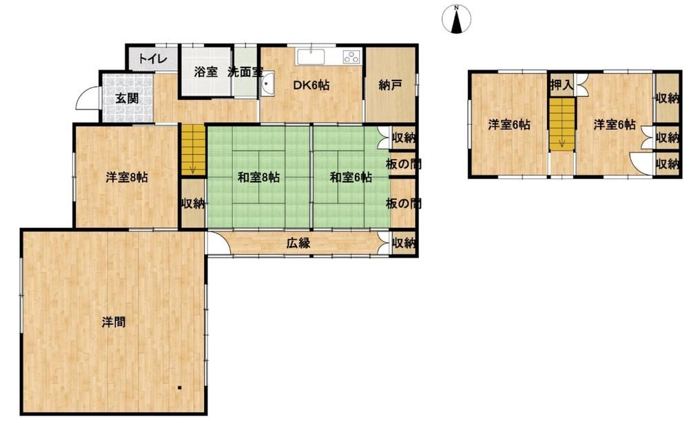 6DK+S house in Nagano, Nagano - Photo 1