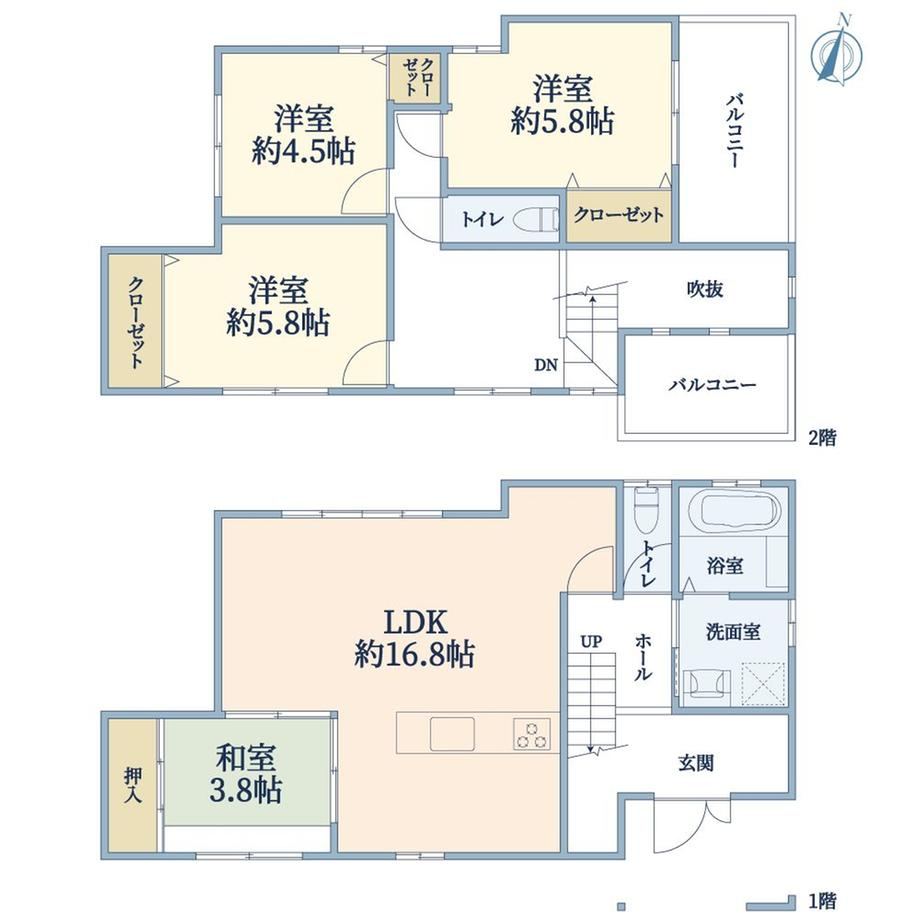 4LDK house in Hirakata, Osaka - Photo 1
