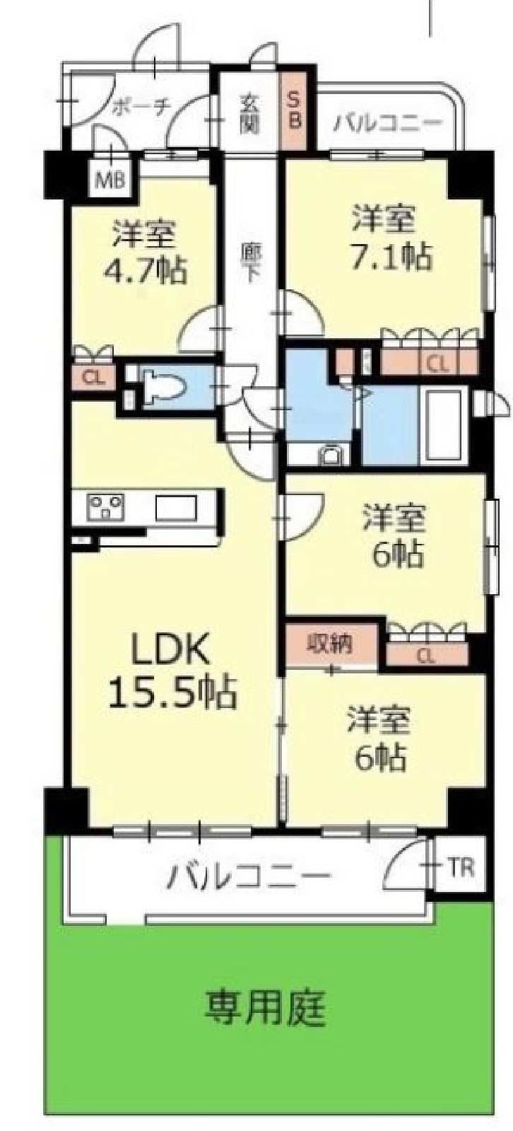 4LDK apartment in Nagano, Nagano - Photo 1