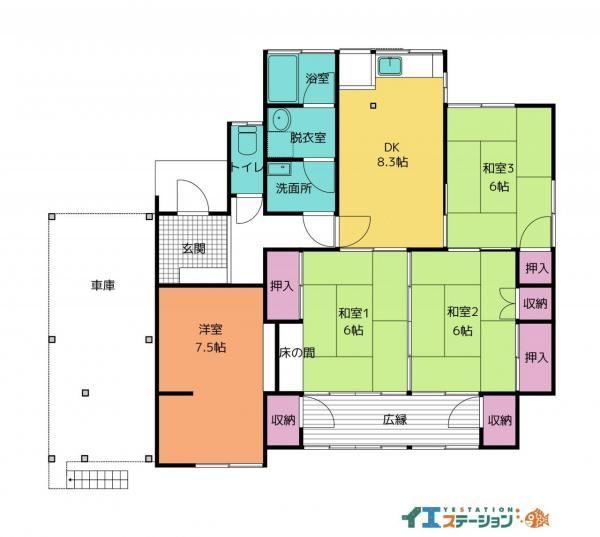 4DK house in Niihama, Ehime - photo 2
