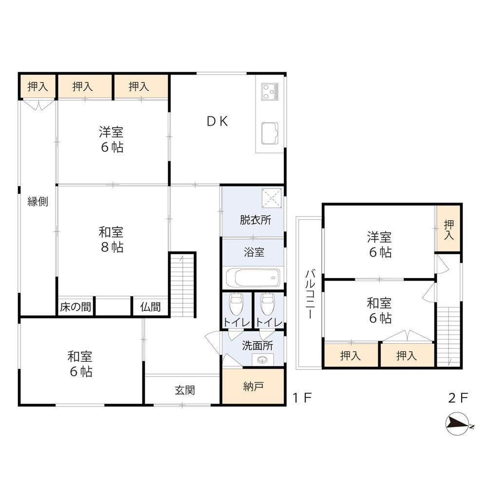 5DK house in Omuta, Fukuoka - Photo 1