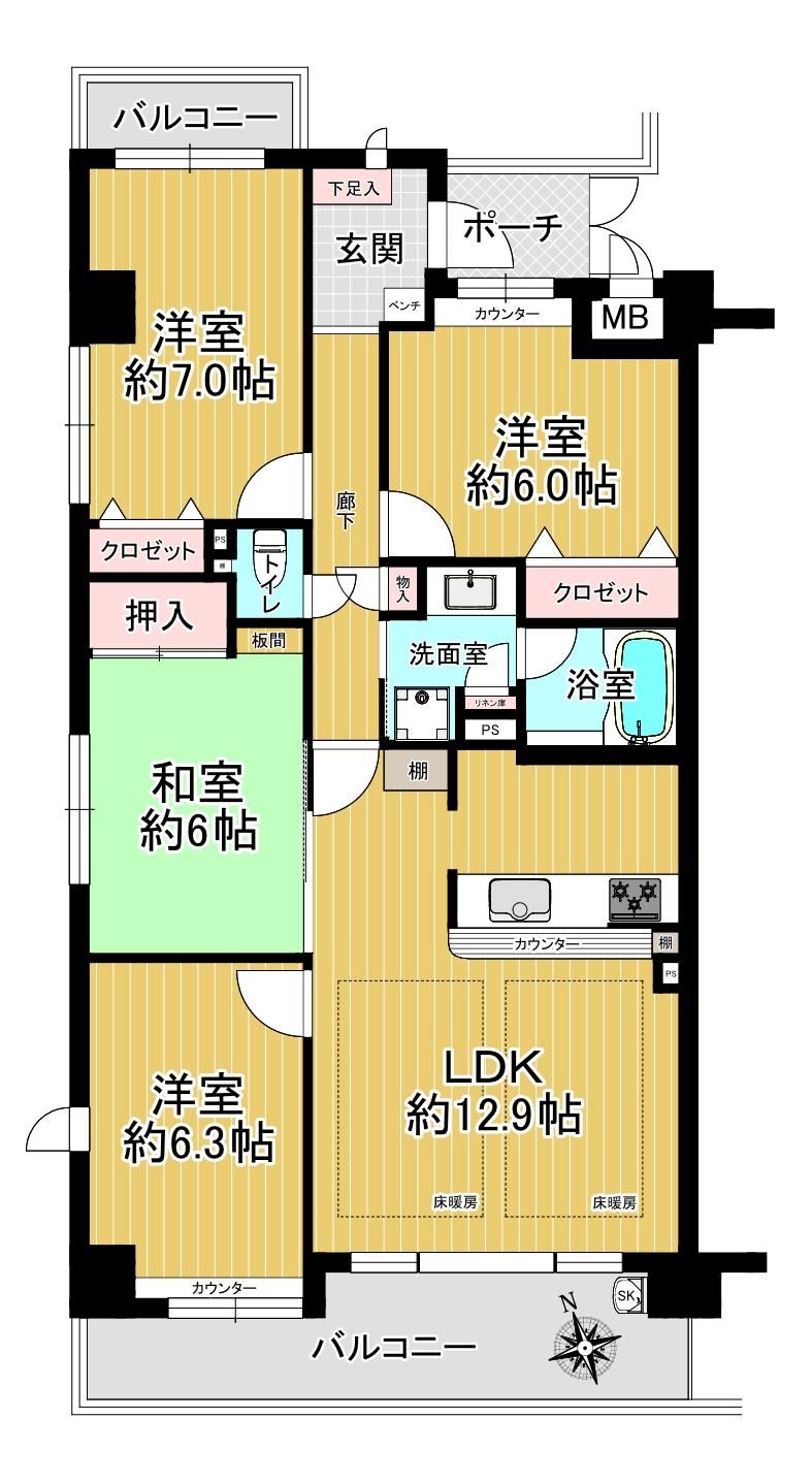 4LDK apartment in Higashiyama Ward, Kyoto - Photo 1