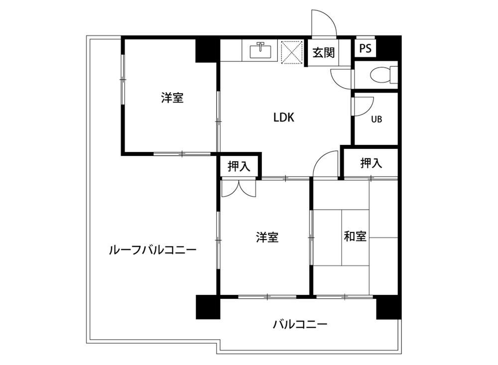 3LDK apartment in Nakano Ward, Tokyo - Photo 1