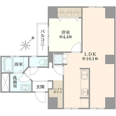1LDK apartment in Ichikawa, Chiba - Photo 1