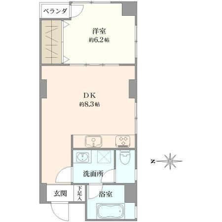 1DK apartment in Shibuya Ward, Tokyo - Photo 1