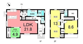 4LDK house in Chita District