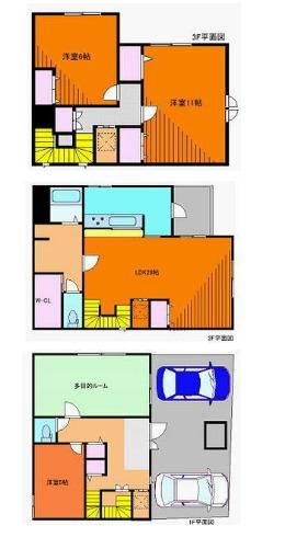 3LDK+S house in Katsushika Ward, Tokyo - Photo 1