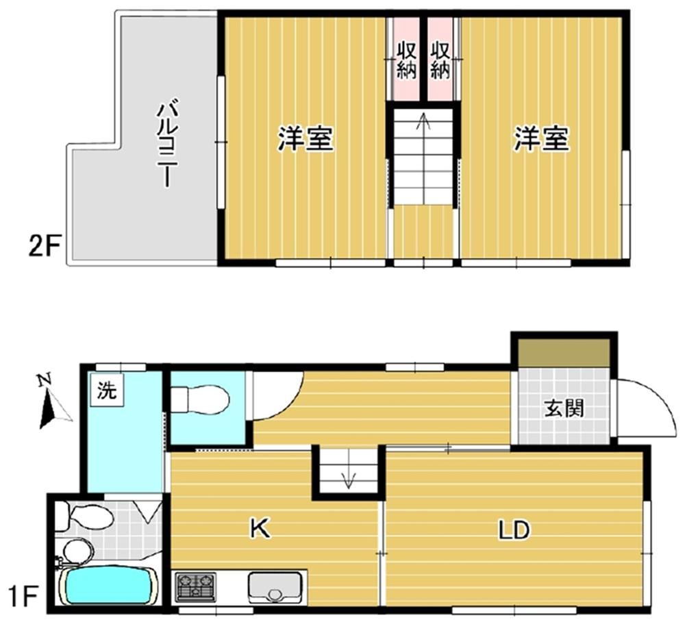 2LDK house in Itabashi Ward, Tokyo - Photo 1
