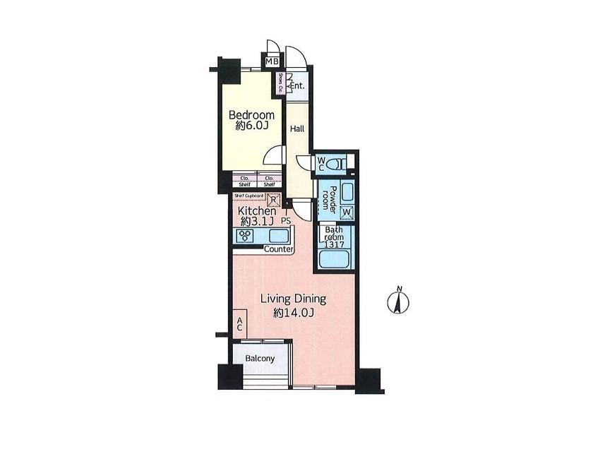 1LDK apartment in Adachi Ward, Tokyo - Photo 1