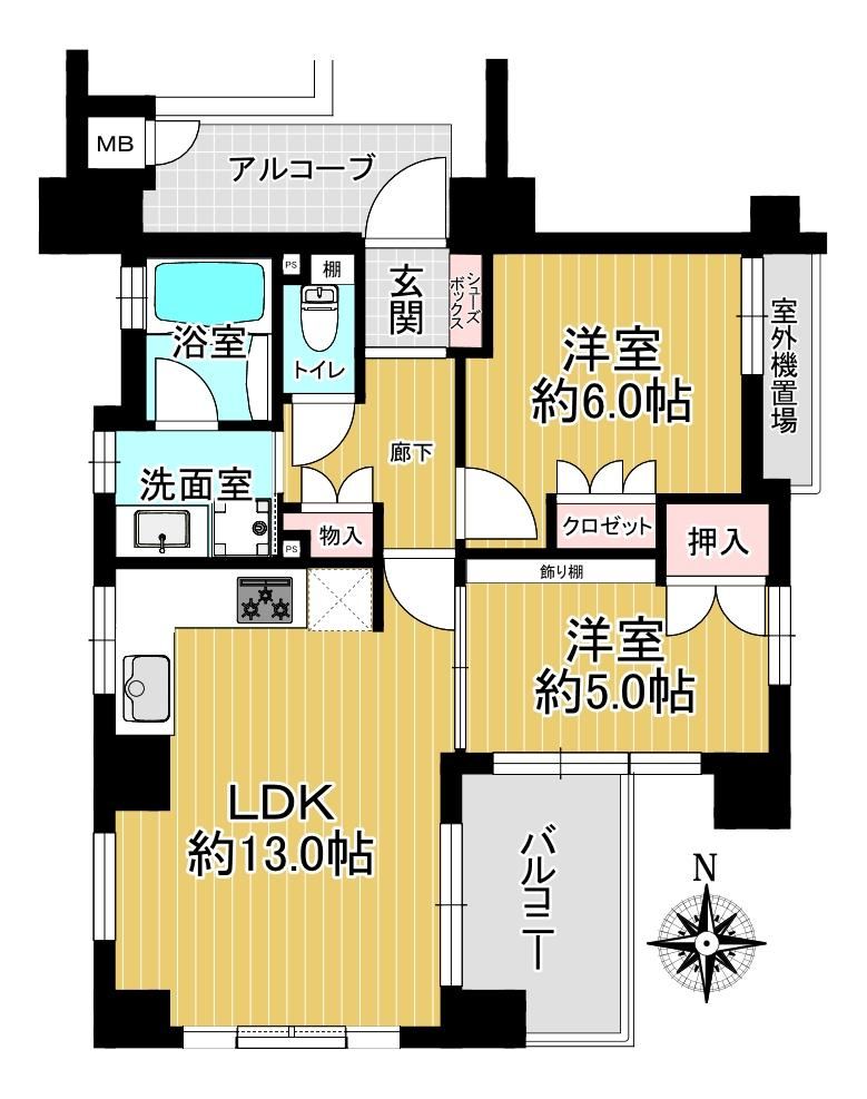 2LDK apartment in Nakagyo Ward, Kyoto - Photo 1