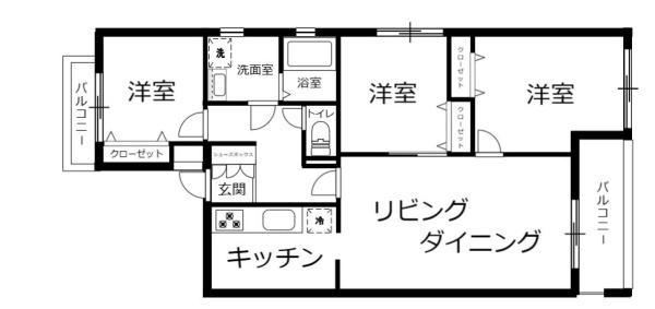 3LDK apartment in Chikusa Ward, Nagoya, Aichi - Photo 1