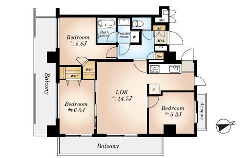 3LDK apartment in Taito Ward, Tokyo - Photo 1