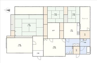 5DK+S house in Isahaya