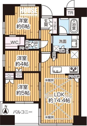 3LDK apartment in Tennoji Ward, Osaka - Photo 1