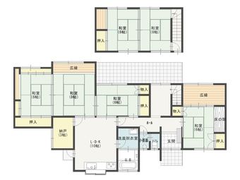 6LDK+S house in Aki District