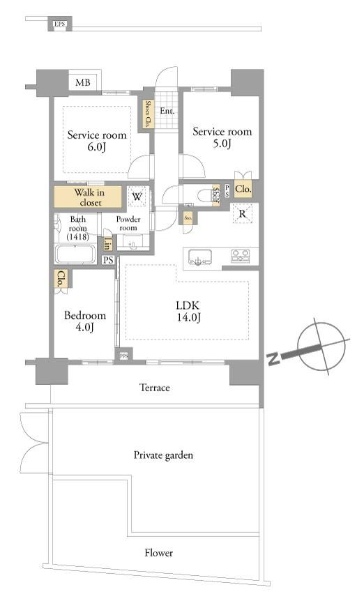 1LDK+2S apartment in Ota Ward, Tokyo - Photo 1