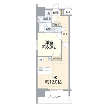 1LDK apartment in Naka Ward, Nagoya