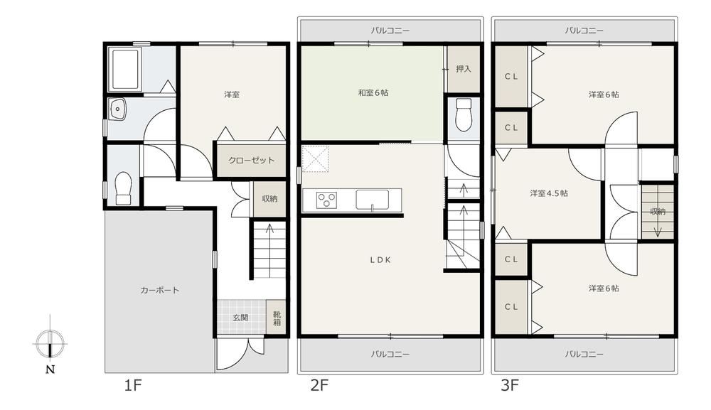 5LDK house in Asahi Ward, Osaka - Photo 1