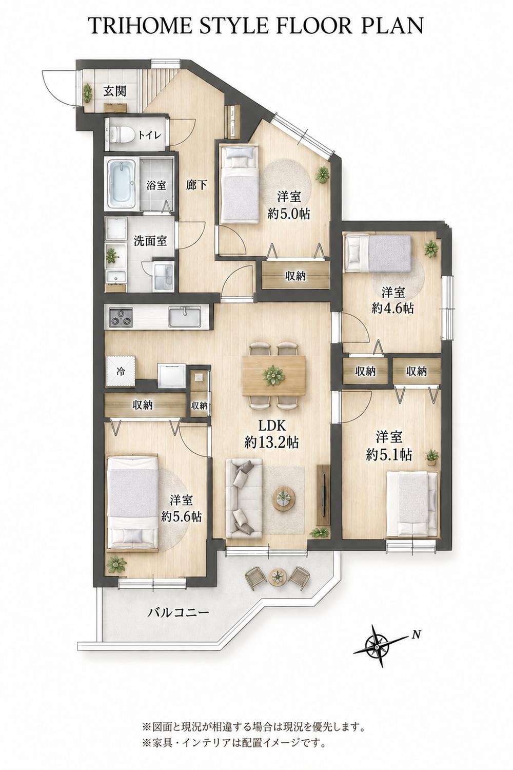 4LDK apartment in Toyohira Ward, Sapporo, Hokkaido - Photo 1