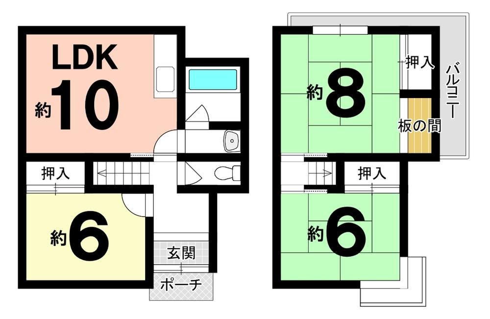 3LDK house in Fushimi Ward, Kyoto - Photo 1