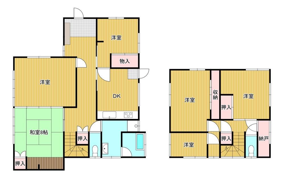 6DK house in Kokurakita Ward, Kitakyushu, Fukuoka - Photo 1