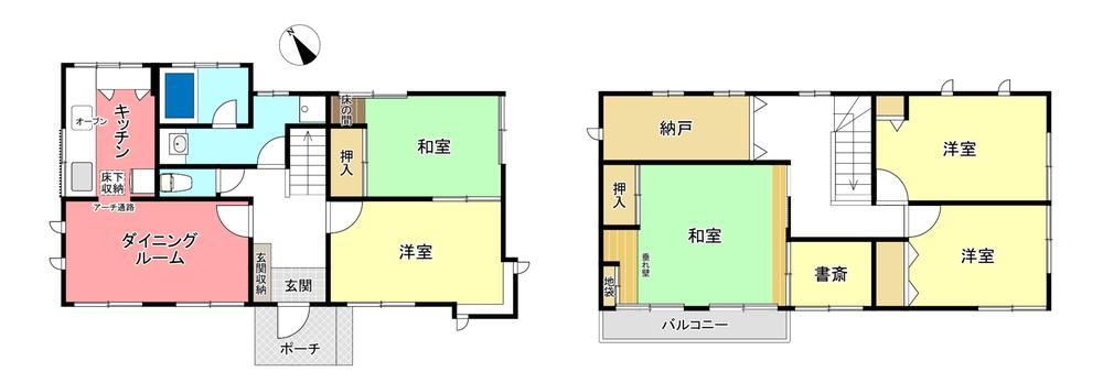 5DK+2S house in Matsudo, Chiba - Photo 1