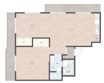2LDK apartment in Aoi Ward