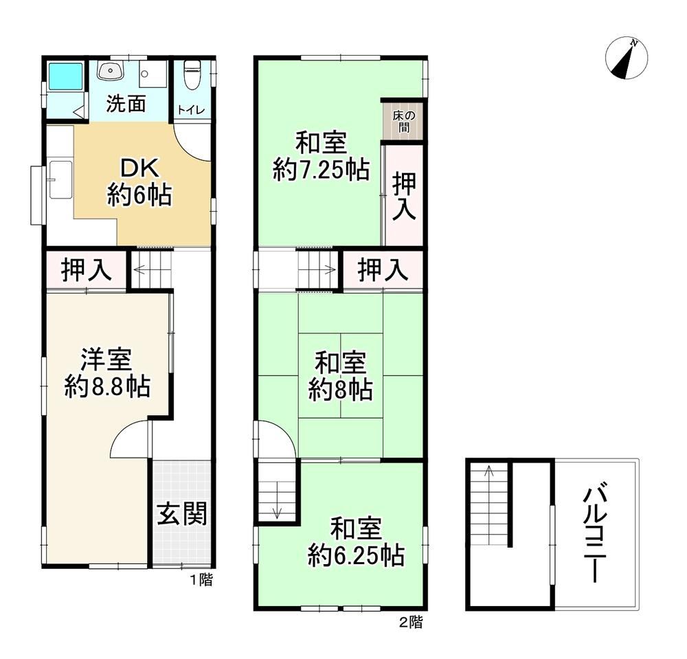 4DK house in Tsurumi Ward, Osaka - Photo 1