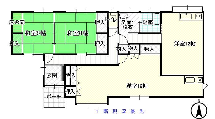 3DK house in Iida, Nagano - photo 2