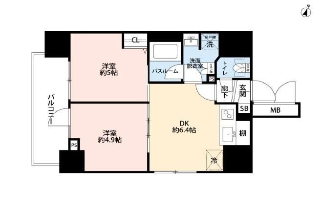 2DK apartment in Itabashi Ward, Tokyo - Photo 1