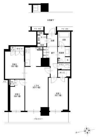 3LDK apartment in Nishi Ward, Osaka - Photo 1
