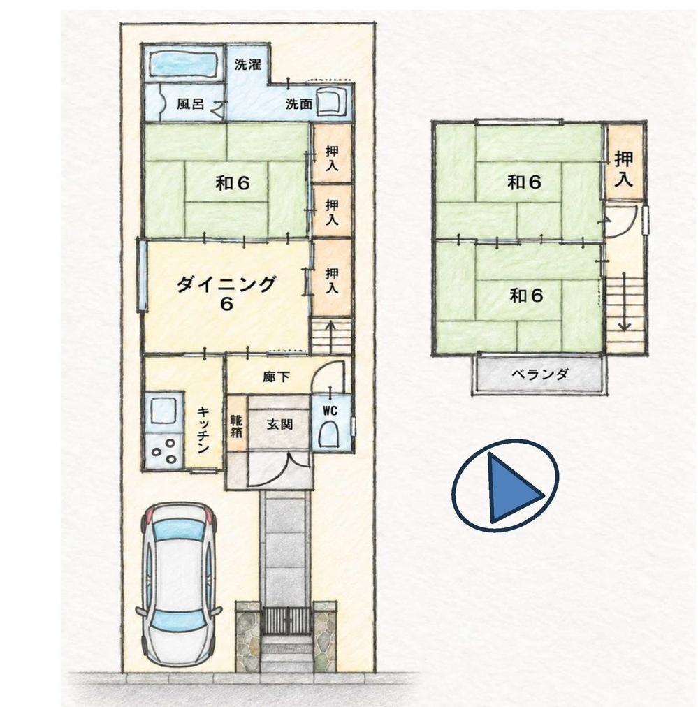 3DK house in Nishikyo Ward, Kyoto - Photo 1
