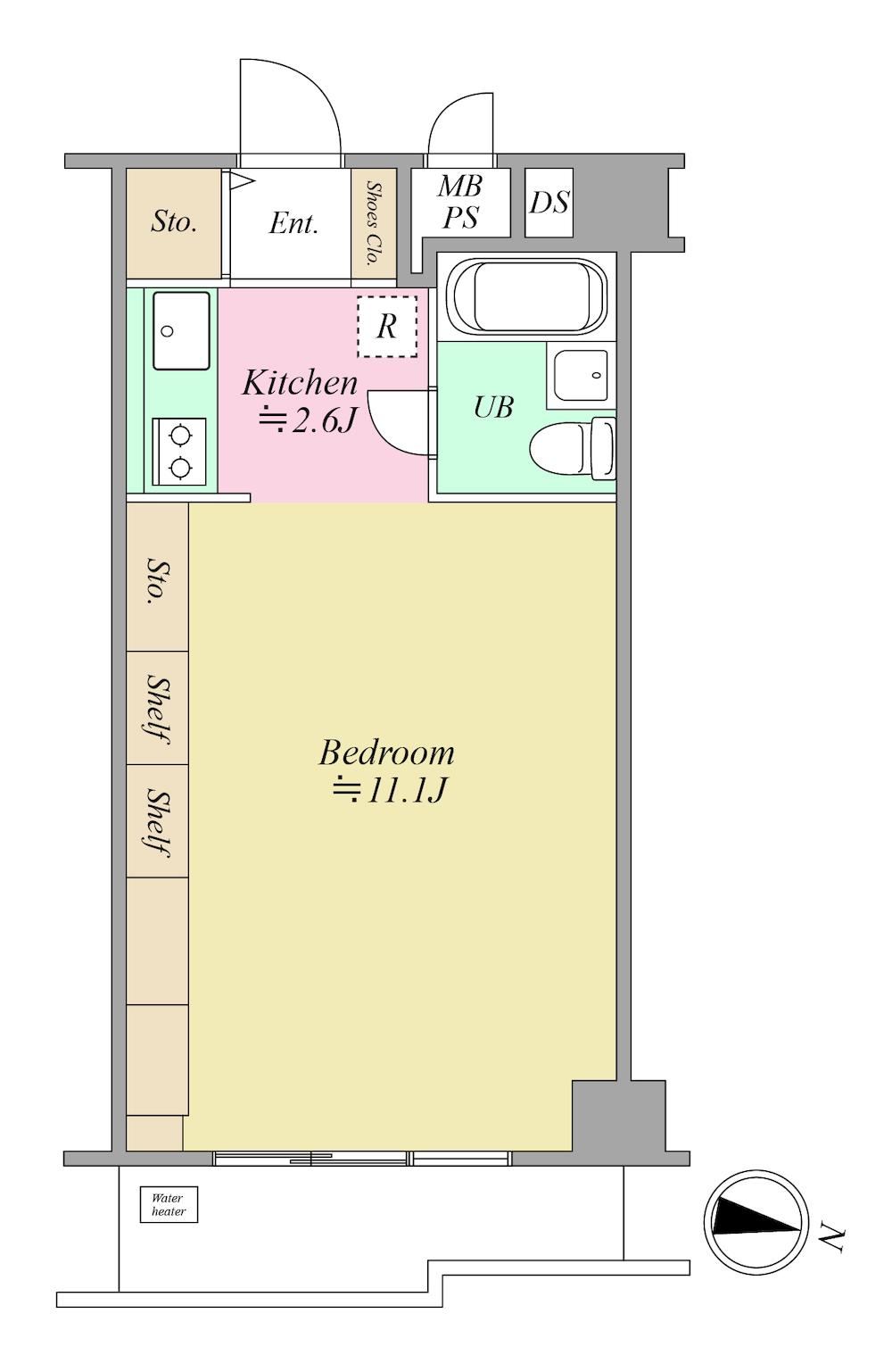 studio apartment in Shinjuku Ward, Tokyo - Photo 1