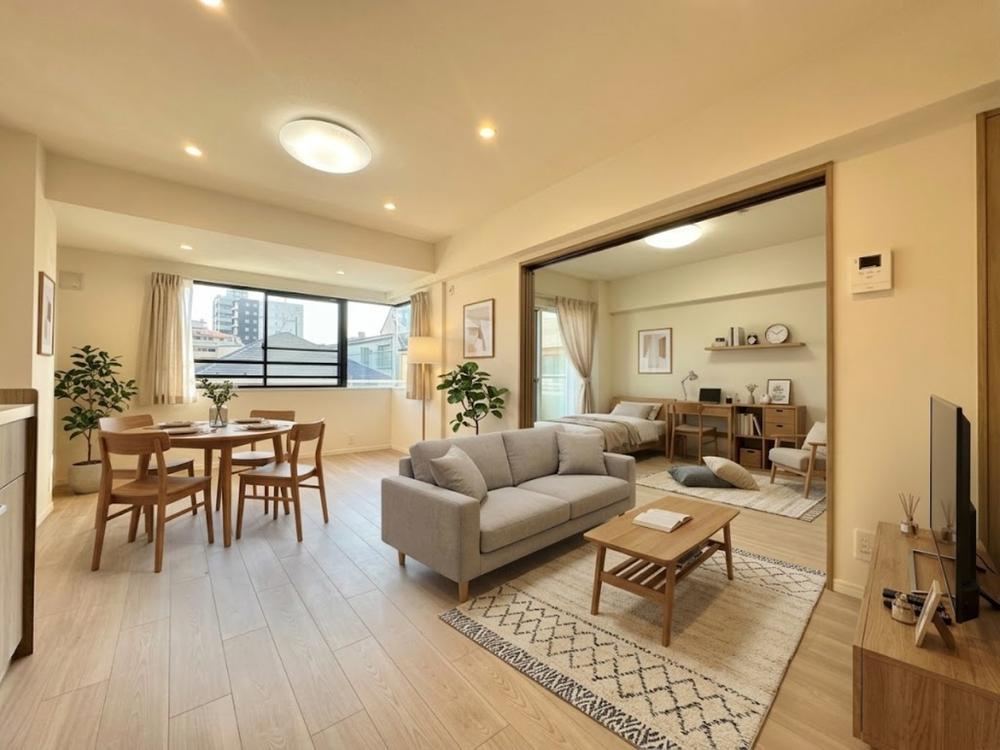 3LDK apartment in Shinjuku Ward, Tokyo - Photo 1