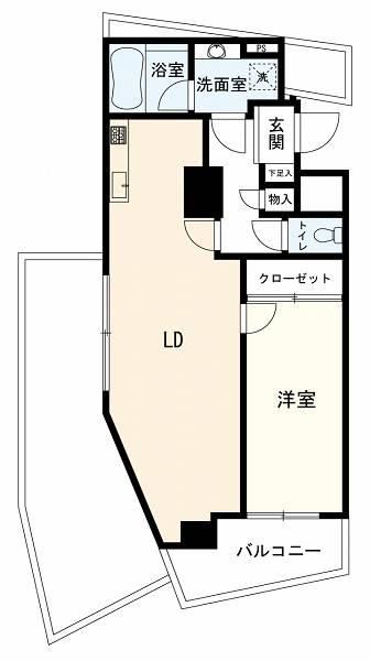 1LDK apartment in Minato Ward, Tokyo - Photo 1