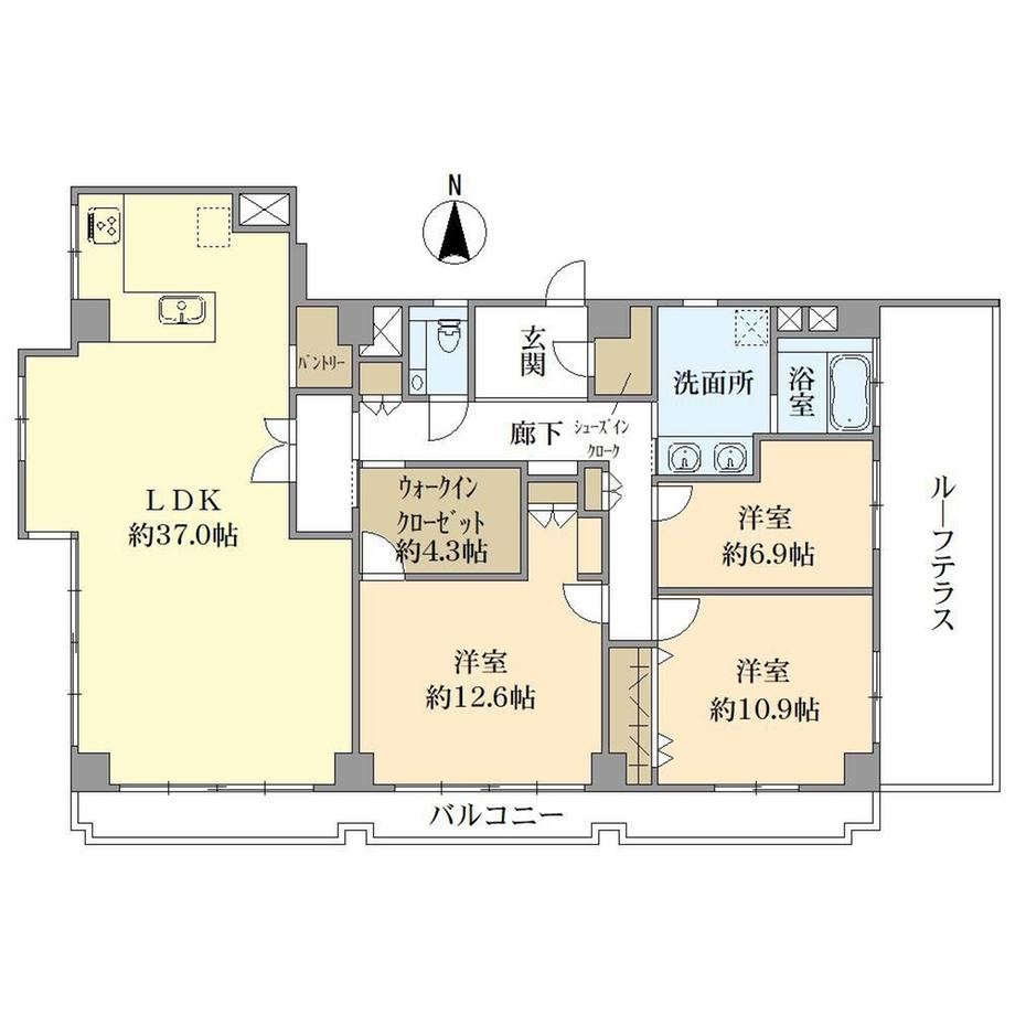 3LDK apartment in Shibuya Ward, Tokyo - Photo 1
