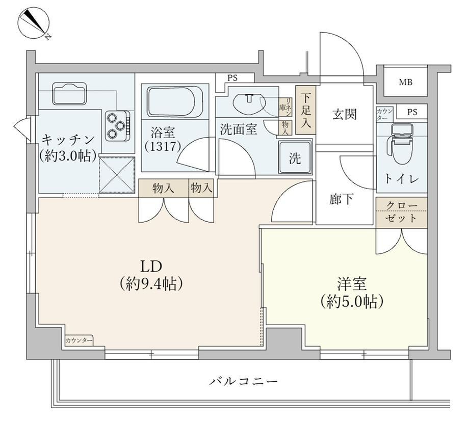 1LDK apartment in Minato Ward, Tokyo - Photo 1