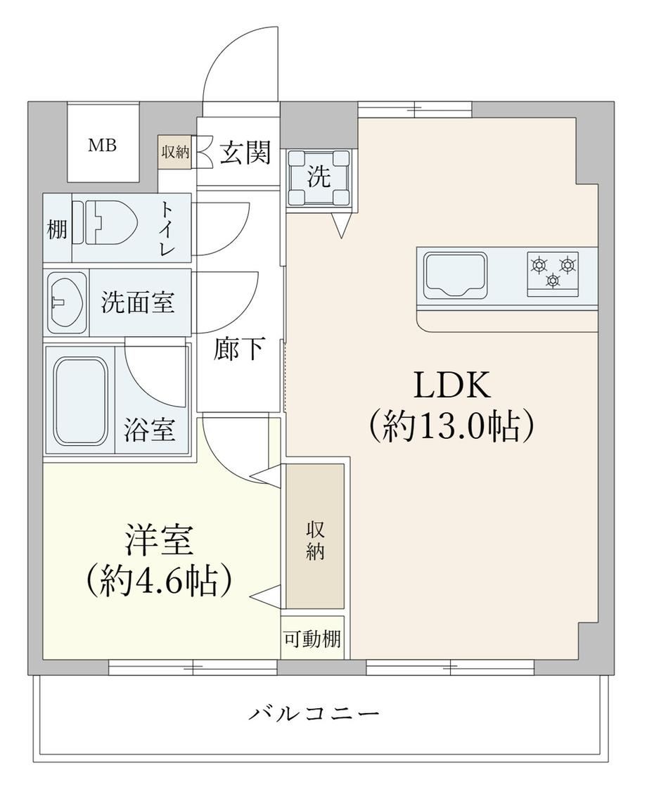 1LDK apartment in Adachi Ward, Tokyo - Photo 1