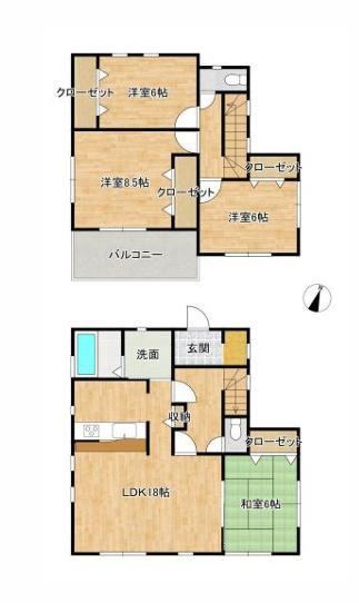 4LDK house in Koga