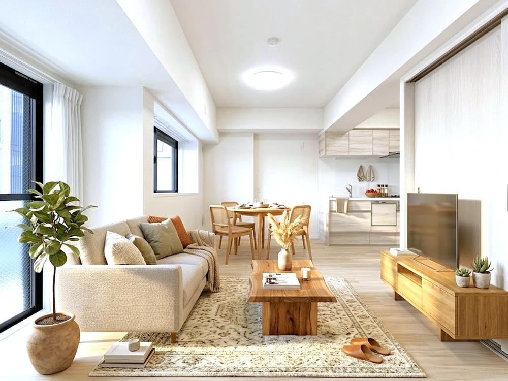 2LDK apartment in Kita Ward, Tokyo - Photo 1