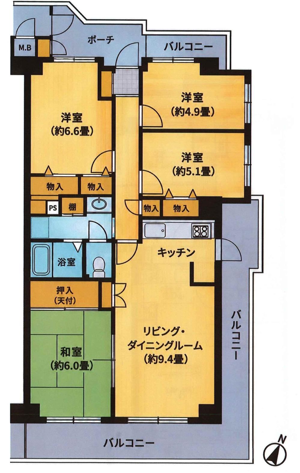 4LDK apartment in Samukawa, Koza District, Kanagawa - Photo 1