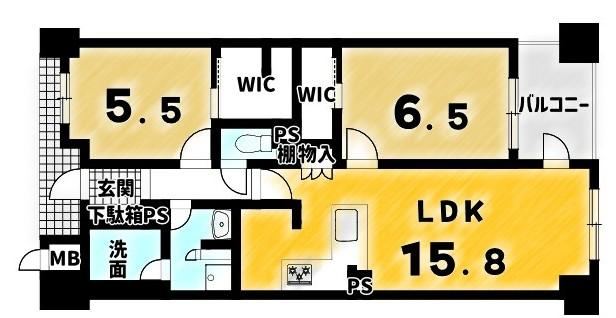1LDK+S apartment in Kamigyo Ward, Kyoto - Photo 1