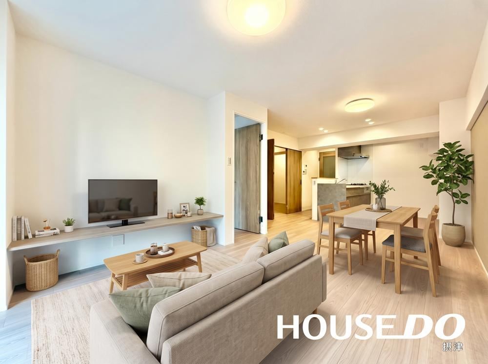 3LDK apartment in Settsu, Osaka - Photo 1