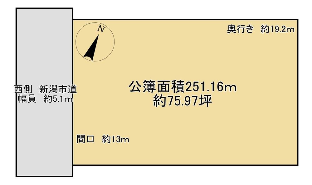 251 m² land in Kita Ward, Niigata - Photo 1