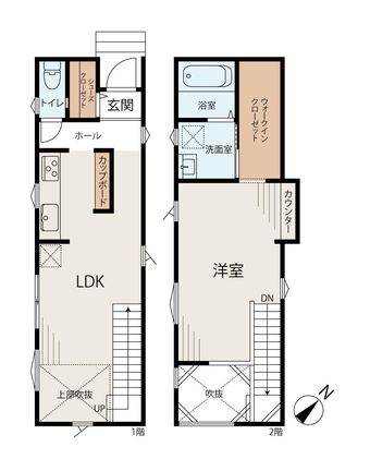 1LDK house in Toyohira Ward, Sapporo